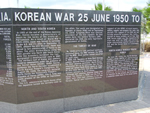Korean War History Wall 1