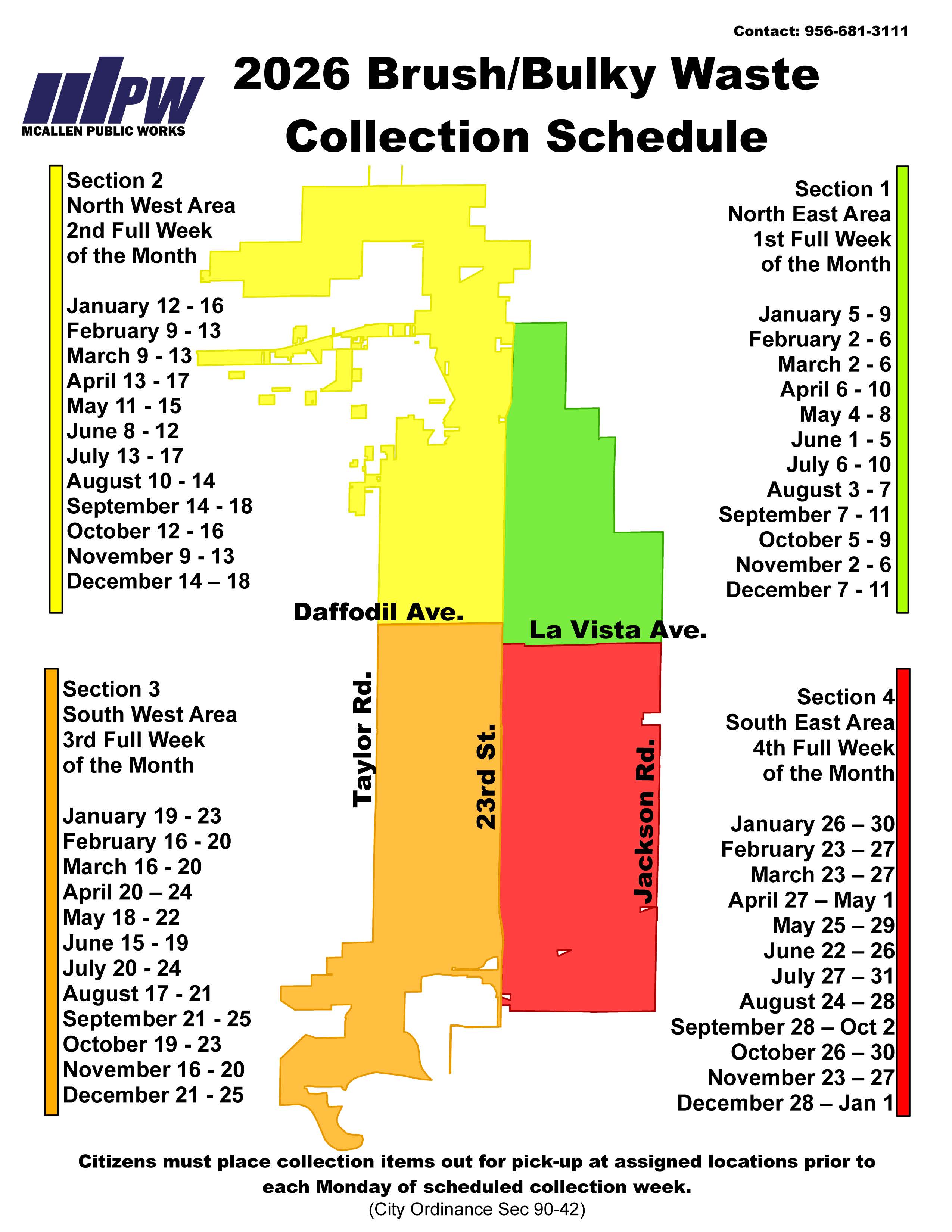 Brush &amp; Bulky Schedule 2026_Page_1