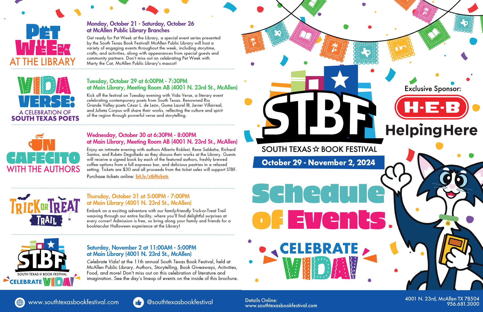 2024 South Texas Book Festival Schedule 2024 South Texas Book Festival Schedule