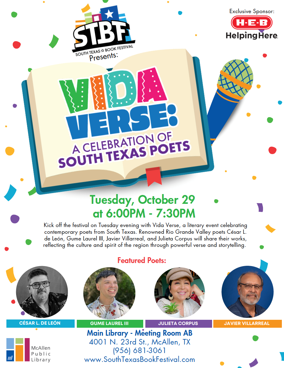 2024 South Texas Book Festival Vida Verse 2024 South Texas Book Festival Vida Verse