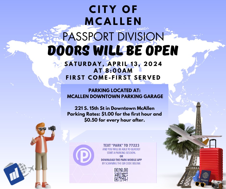 McAllen Passport Office Open Saturday 04132024