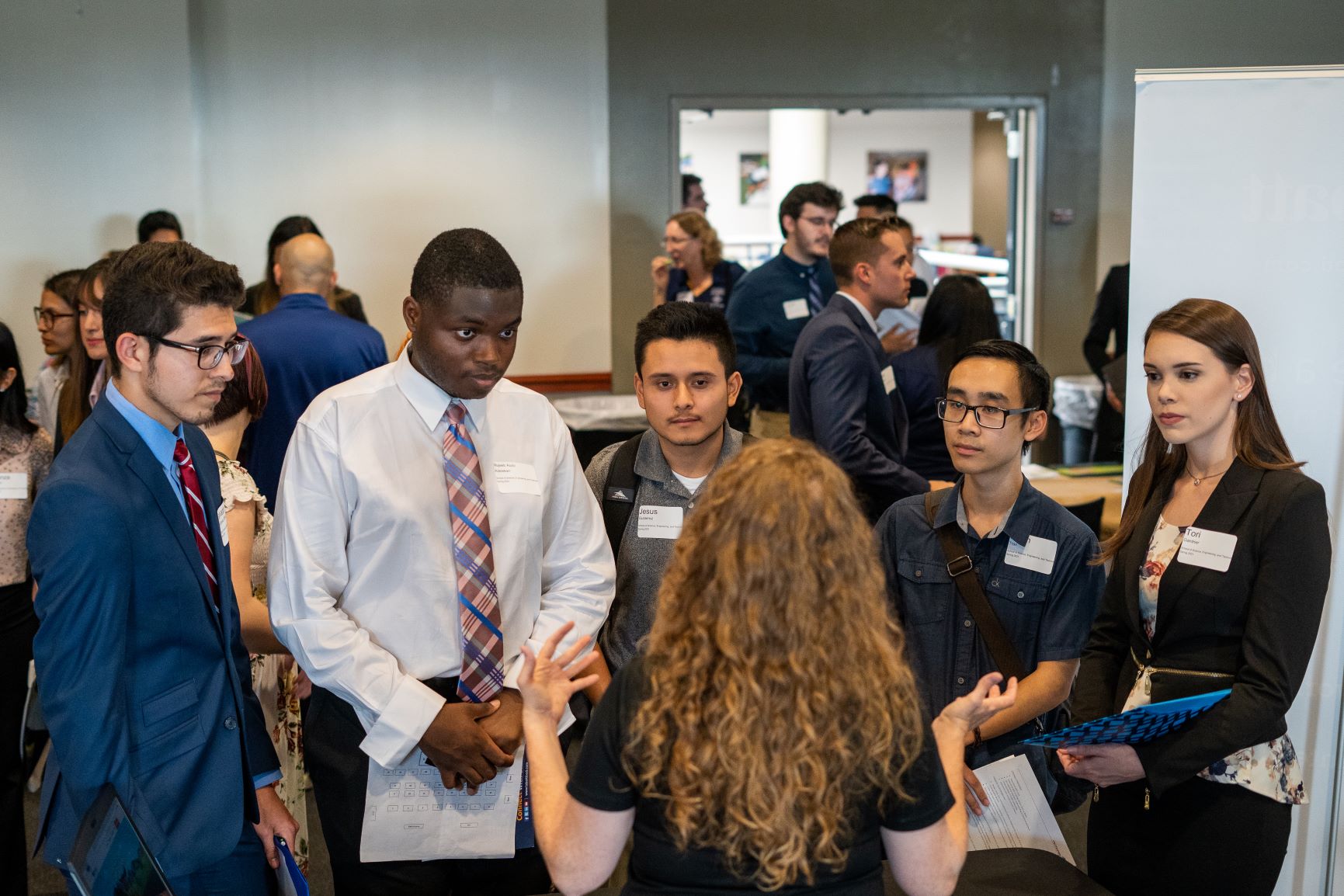 RESIZE St. Mary&#39;s University students explore career options 2