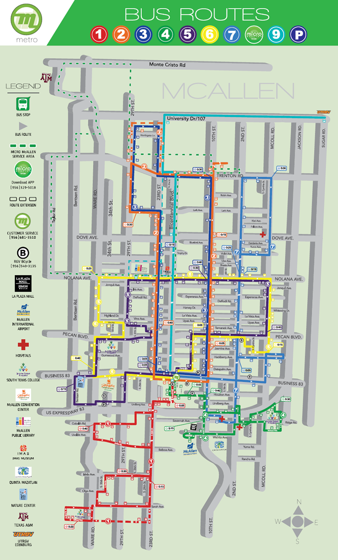 bus routes 2021